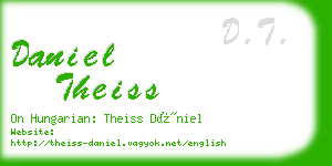 daniel theiss business card